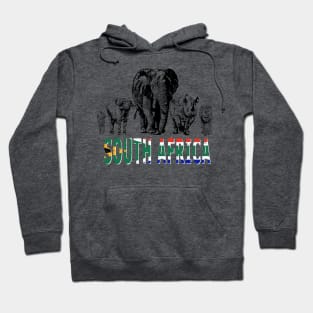 Africa's Big Five for South Africa Fans Hoodie